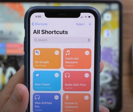 Shortcuts trên iPhone